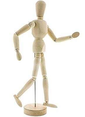 Drawing Mannequin, Art Mannequin Figure, PVC Jointed Drawing Mannequin  Flexible Action Figure Drawing Mannequin For Artists Manikin Body for Home