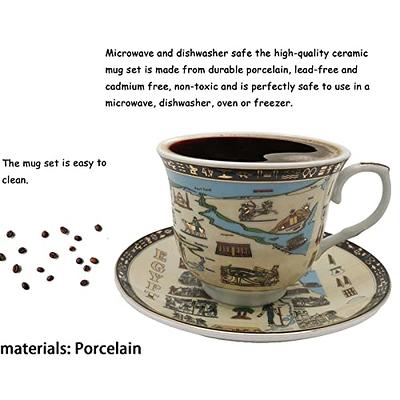 Prussian Virtue Sincerity Modesty Coffee Tea Cup - Cup #27178 : :  Home & Kitchen