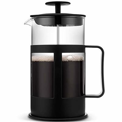 RAINBEAN Mini French Press Coffee Maker 12 oz, Heat Cold Coffee Brewer  Camping Coffee Press Pot, Small French Press and Coffee Presses 350 ml, Tea  and