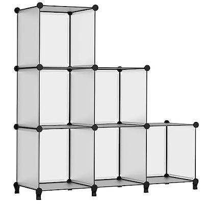 FUNLAX Cube Storage Shelf, 6 Storage Cubes Closet Organizers and