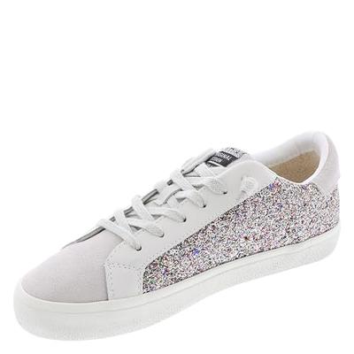 Women's Glitter Tennis Sneakers Floral Dressy Sparkly Sneakers