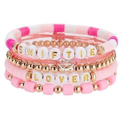 ERAS Personalized Custom Beaded Friendship Bracelets Taylor 