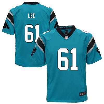 Youth Nike Black Carolina Panthers Custom Game Jersey