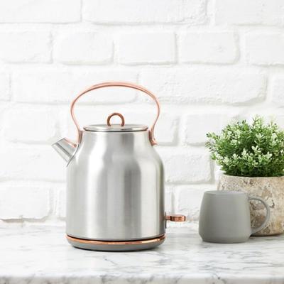 Large Digital Electric Tea Kettle, 1.7L - Stainless Steel