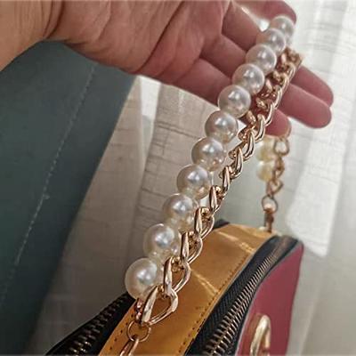  Xiazw Elegant Bead Pearl Handle Strap Chain Charms