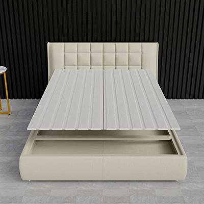 Continental Sleep, 0.75-Inch Vertical Mattress Support Wooden Bunkie Board/Slats with Cover, Full