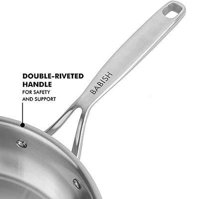 Babish Stainless Steel (18/8) Non Stick 1 -Piece Frying Pan