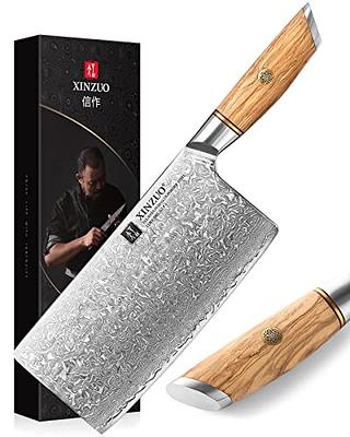 FOXEL 6 Inch Small Chef Knife - Kitchen Utility Knife For Cooking Vegetable  Cutting - Razor Sharp High Carbon Stainless Steel - Professional Gift For