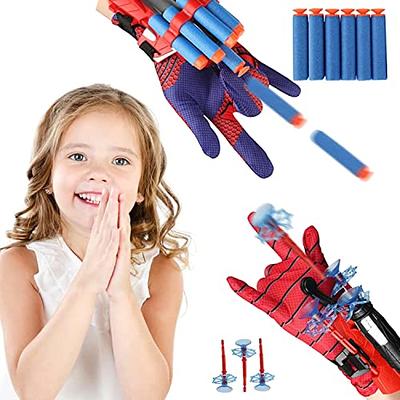 Spider Web Shooter, Super Hero Role-Playing, Hero Launcher Wrist Gloves Toy  Costume for Cosplay 