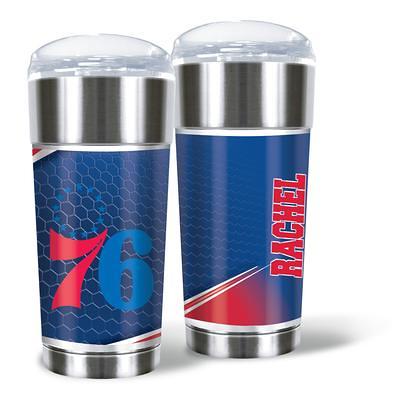 Texas Rangers Personalized 30oz. Laser Etched White Tumbler