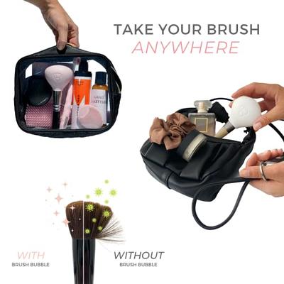 Makeup Brush Holder Travel Brushes Case Bag Cup Storage Dustproof for Women  and Girls 