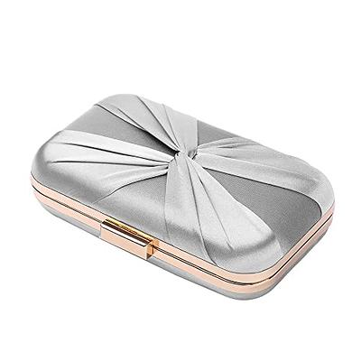 Labair Patent Leather Clutch Evening Bags for Women Wedding Formal Prom  Purse Handbag.