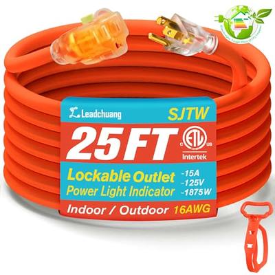 Woods 15' Indoor Extension Cord White : Target