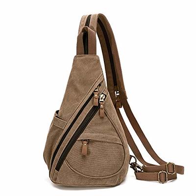 KL928 Sling Bag - Small Crossbody Backpack Shoulder Casual Daypack Rucksack  for Men Women