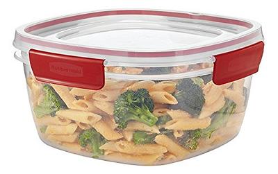 Rubbermaid Easy Find Lids Food Storage Container, 14 Cup, 4-Pack