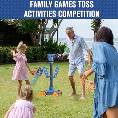 Small Ring Toss Rings,Plastic Ring Toss Game for Kids and Outdoor Toss  Rings Fun Family and Friends Toss Yard Games for Speed and Agility Practice