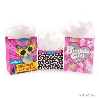 Hallmark 9 Medium Gift Bag with Tissue Paper (Flowers and