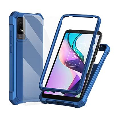 For TCL 40 XL SE Case Full Body Shockproof Impact Rugged Cover+Tempered  Glass