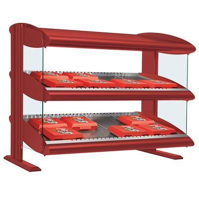 Hatco GR2SDS-42D Glo-Ray Designer 42 Slanted Double Shelf Merchandiser