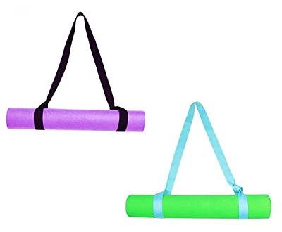  Gaiam Grippy Non Slip Yoga Mat Towel - Fast Drying Towel -  Ideal for Hot Yoga - Microfiber and Machine Washable - Grip Backing - Vivid  Blue/Fuchsia - 68 L