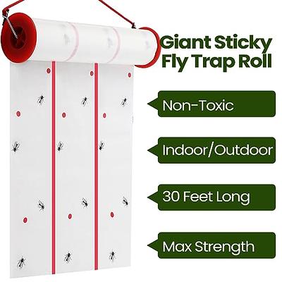 Fly Traps Outdoor Feet Fly Strips For Indoor Outdoor Hang Fly