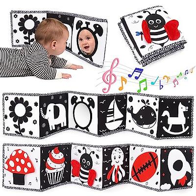 Adofi High Contrast Baby Flash Cards, Black White Colorful Sensory Baby Toys  0-3-6-12-36 Months, Full Sets 20pcs*4packs Visual Stimulation Learning  Cards, Infants Baby Newborn Toys Gifts 