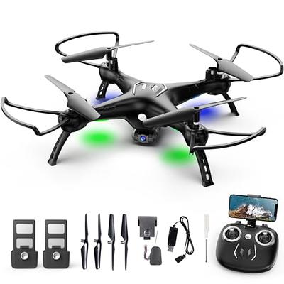  FERIETELF T26 Drones for Adults - 1080P HD RC Drone, Fpv Drone  with Camera, With WiFi Live Video, Altitude Hold, Headless Mode, 3D Flip,  Gravity Sensor, One Key Take Off/Landing for