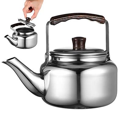 Zerodeko Gooseneck Kettle for Stove Top, Pour Over Coffee Kettle, Stainless  Steel Milk Tea Kettle with Strainer, Tea Pot Stovetop Teapot, Hot Water