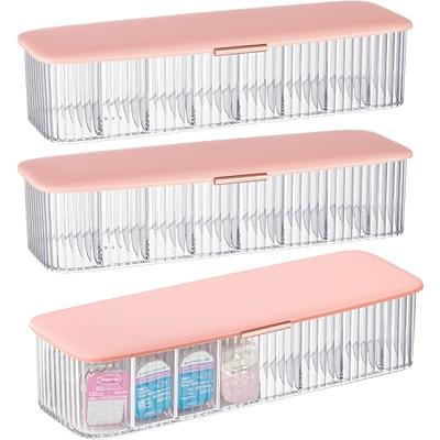 AITIME 2 Pack Daily Contact Lens Storage Organizer, Travel Contact Lens  Case Dispenser for Daily Colored Lens, Disposable Contact Lens Holder