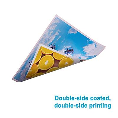 5x7 Glossy Inkjet Photo Sticker Paper 100 Sheets