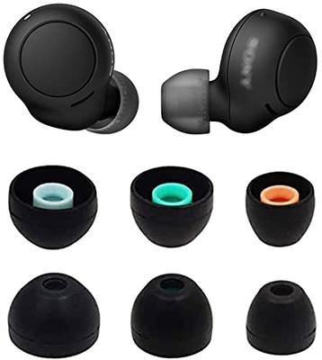  IiEXCEL 9 Pairs Ear Tips Compatible with JBL Tune 230NC TWS  in-Ear Headphones, S/M/L 3 Size Silicone Eartips Earbuds Ear Buds Gel Wings  Skin Accessories Compatible with Soundcore Life Series 