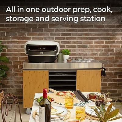 This Everdure Grill on  Has a Food Prep Station