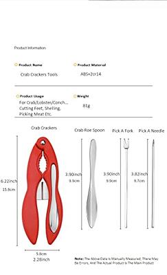 Lxuoneyi Seafood Tools Crab Crackers And Tools,Crab Leg Cracker Tool  Lobster Crackers Sheller,Seafood Boil Party Supplies Crawfish Boil  Accessories (Red) - Yahoo Shopping