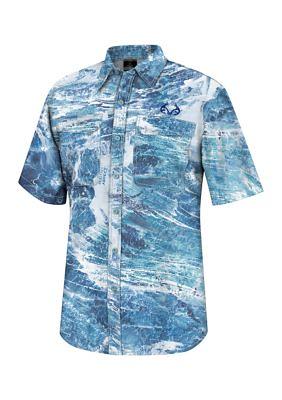 Realtree Men's Big & Tall Tie Dye Collared Fishing Shirt, 4X Big - Yahoo  Shopping