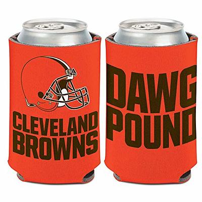 Football Fan Shop Cleveland Browns 12oz. Letterman Slim Can Cooler - Yahoo  Shopping