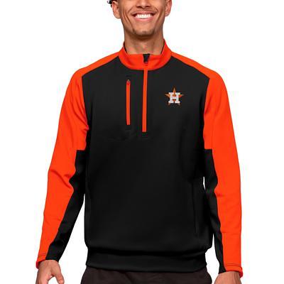 Antigua Houston Astros White Victory Pullover Sweatshirt