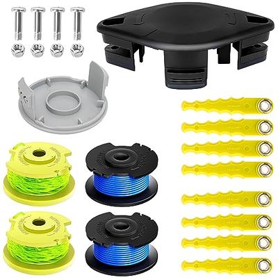 IVONNEY ACFHRL2 Bladed Trimmer Head, AC14RL3A, AC80RL3 Weed Eater String  Replacement, Ac14Hca Spool Cap, 8 Trimmer Blades Fit for Ryobi 18V, 24V,  40V, Ry40210, Ry40210A Trimmers (18 Pack) - Yahoo Shopping