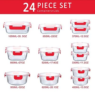 M MCIRCO [8-Pack,30 oz] Meal Prep Containers,Food Storage Airtight Glass  lunch Containers with Lids - BPA-Free Microwave, Oven, Freezer and  Dishwasher - Yahoo Shopping