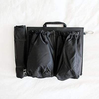 ToteSavvy Mini - Diaper Bag Organizer (Black, 9.5 x 9 x 5