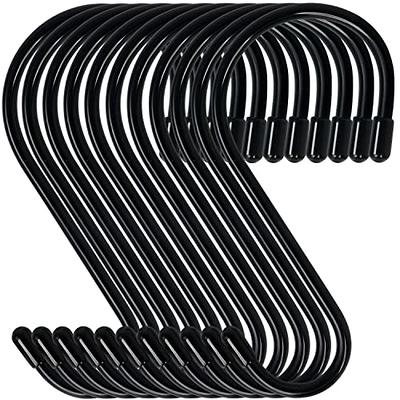 12 Pack 6 Inch Heavy Duty Large S Hook Vinyl Coated S Hooks for