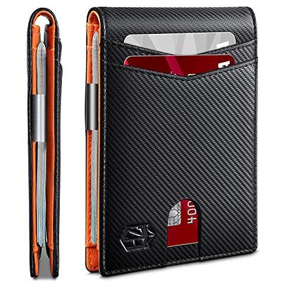  Extremus Mens Wallet, Slim Tactical Wallet with Money Clip and  Credit Card Holder, Minimalist Front Pocket Wallet for Men, Rfid Blocking  Wallet, Holds 15 Cards Plus Cash : Clothing, Shoes 