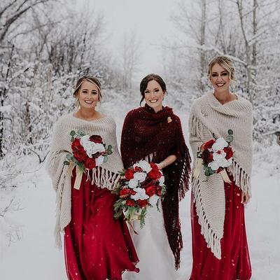 Winter Wedding Dress Cover UPS