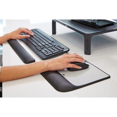 Fellowes Photo Gel Mouse Pad & Wrist Rest with Microban, Sandy (9179301)