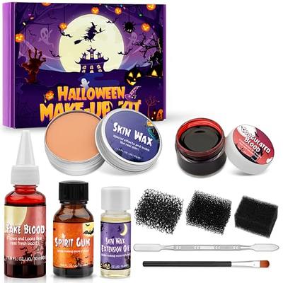 Go Ho Liquid Latex SFX Makeup(1 oz),Halloween Monster Zombie Makeup,Quick  Drying Multi-Purpose Liquid Face Paint for Scar Wound Peeling Skin Wrinkles  Stipples Burns Blisters,Light Flesh - Yahoo Shopping