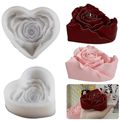 KEOKER Flower Polymer Clay Molds - 4 Pcs & Leaf Mini &