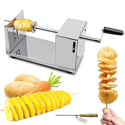 Weston Professional Stainless Steel Cutting Blade French Fry Cutter and  Vegetable Dicer 36-3550-W - The Home Depot
