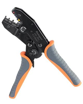haisstronica Crimping Tool For Heat Shrink Connectors-AWG 22-10 Ratchet  Wire Terminal Crimper-Ratcheting Crimper Tools-Available For Insulated  Nylon