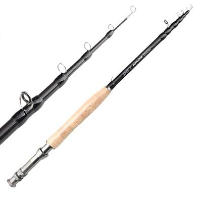 EOW XPEDITE MAX Portable Telescopic Casting/Spinning Fishing Rods, 24T  Carbon