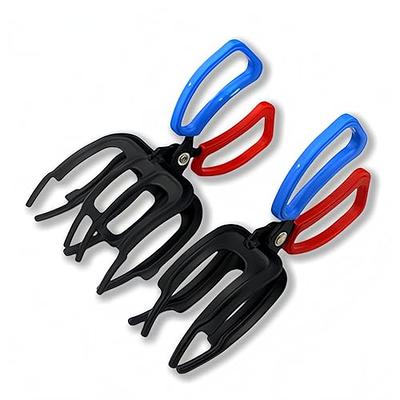 Fish clamp Grippers，Fishing Pliers，Fish Grips，Upgrade 3 Claw Fish Gripper，  Three Teeth Fishing Pliers for Most Freshwater Fish Grip Tackle Holder- 3