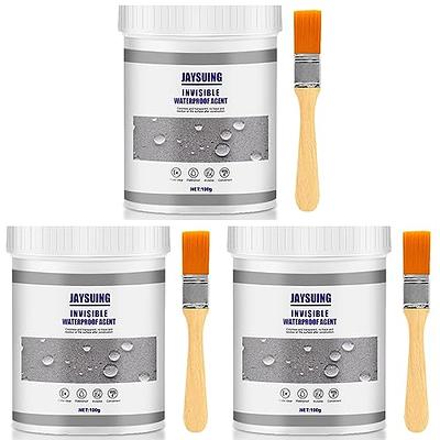 100g Waterproof Coating Sealant Agent Transparent Glue Invisible Paste Glue  With Brush Adhesive Repair Tool Home Roof Bathroom